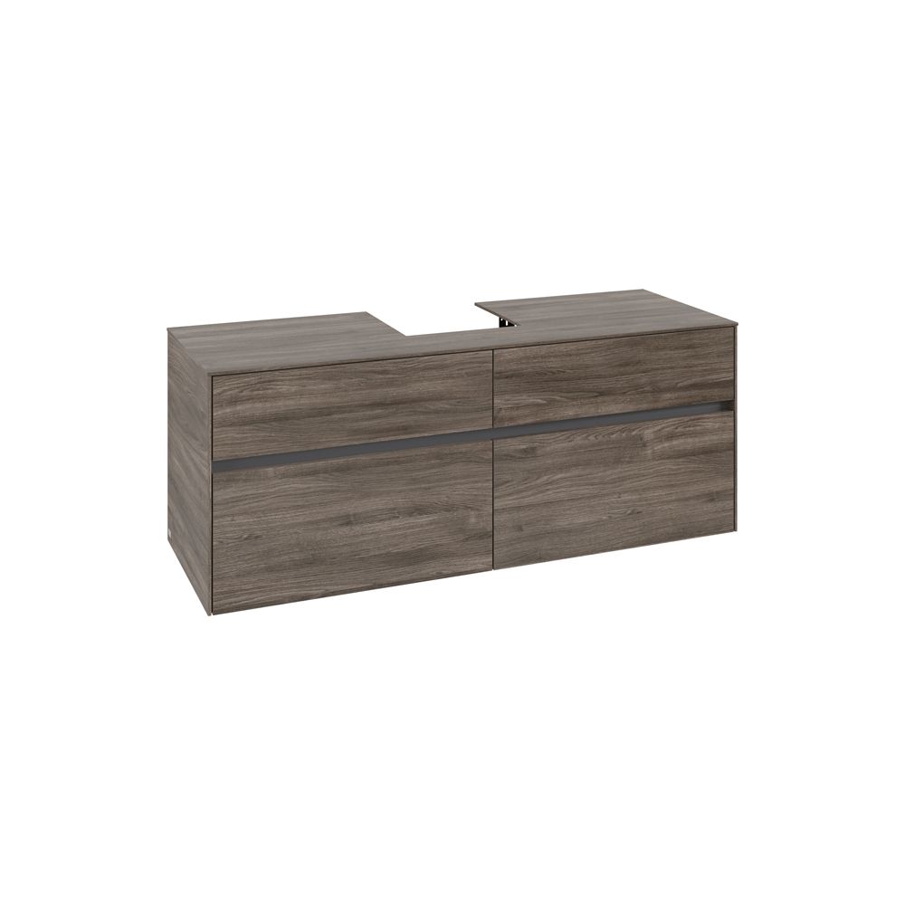 Villeroy & Boch Waschtischunterschrank Collaro C10000 1400x548x500mm Stone Oak... VILLEROY-C10000RK 4065467212744 (Abb. 1)