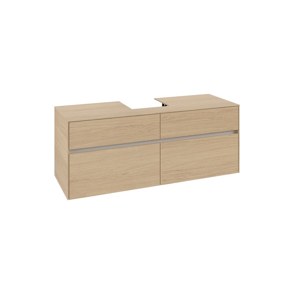 Villeroy & Boch Waschtischunterschrank Collaro C10000 1400x548x500mm Nordic Oak... VILLEROY-C10000VJ 4065467212775 (Abb. 1)