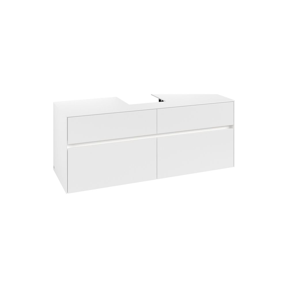 Villeroy & Boch Waschtischunterschrank Collaro C100B0 1400x548x500mm mit Beleuchtung... VILLEROY-C100B0MS 4065467217664 (Abb. 1)