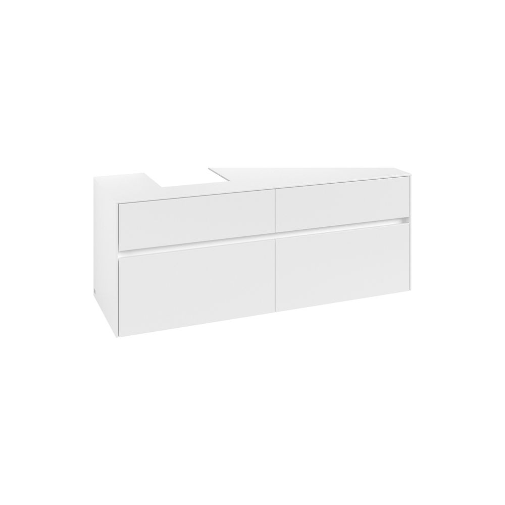 Villeroy & Boch Waschtischunterschrank Collaro C10100 1400x548x500mm White Matt... VILLEROY-C10100MS 4065467212829 (Abb. 1)