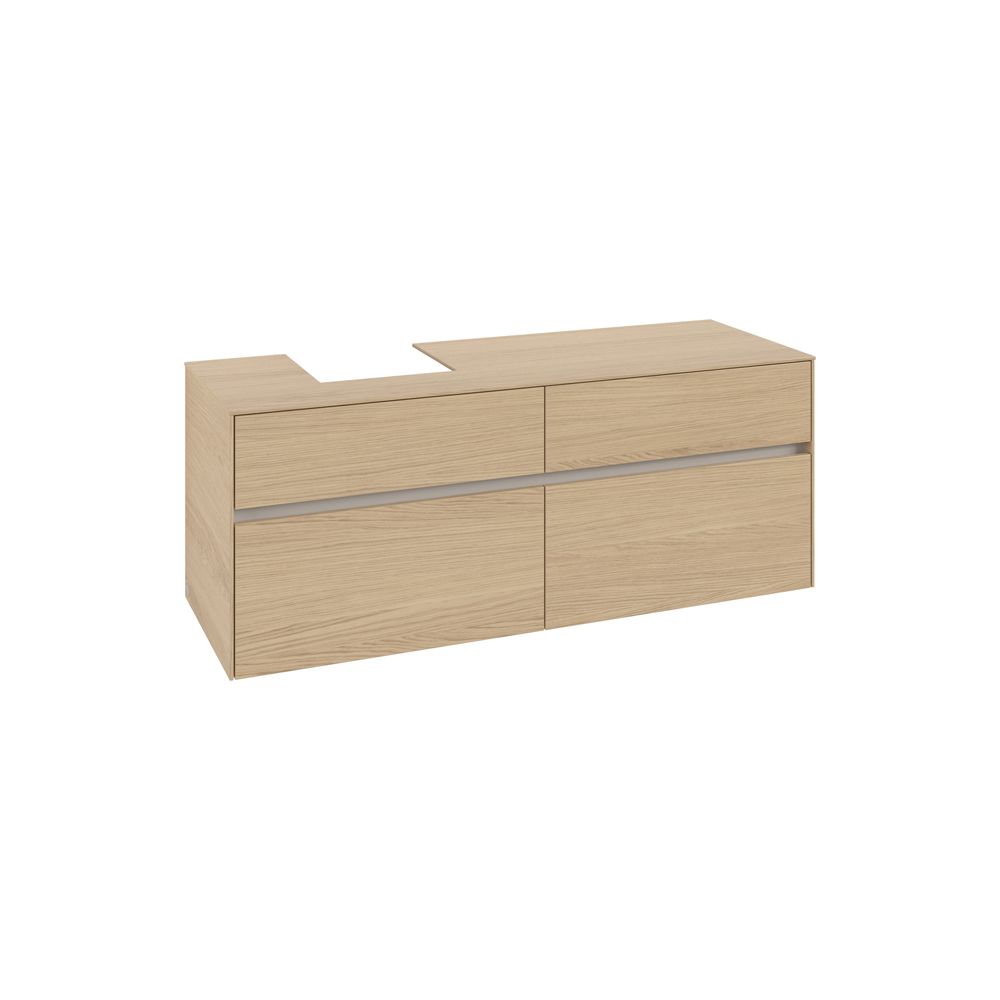 Villeroy & Boch Waschtischunterschrank Collaro C10100 1400x548x500mm Nordic Oak... VILLEROY-C10100VJ 4065467212881 (Abb. 1)