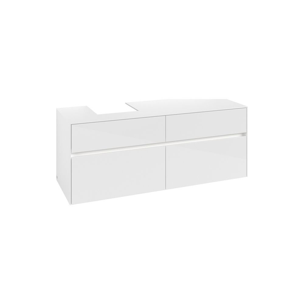 Villeroy & Boch Waschtischunterschrank Collaro C101B0 1400x548x500mm mit Beleuchtung... VILLEROY-C101B0DH 4065467217749 (Abb. 1)