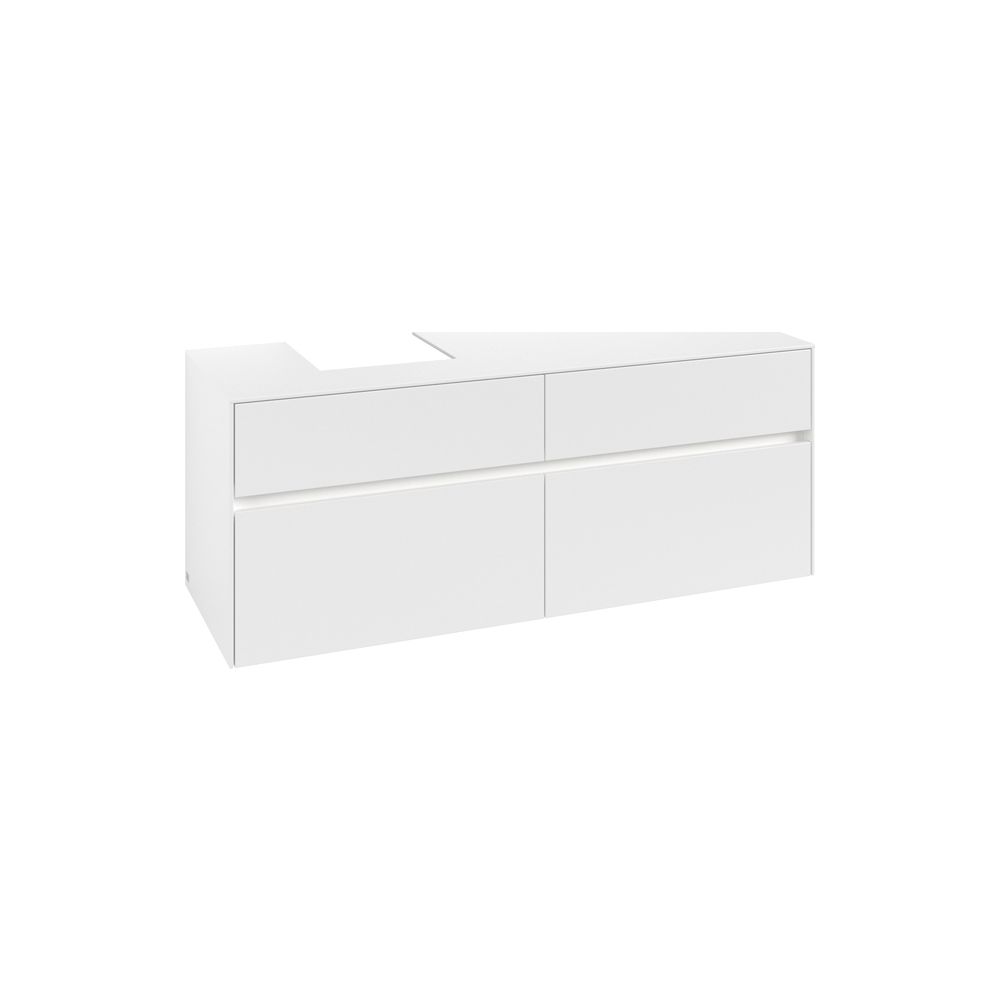 Villeroy & Boch Waschtischunterschrank Collaro C101B0 1400x548x500mm mit Beleuchtung... VILLEROY-C101B0MS 4065467217770 (Abb. 1)