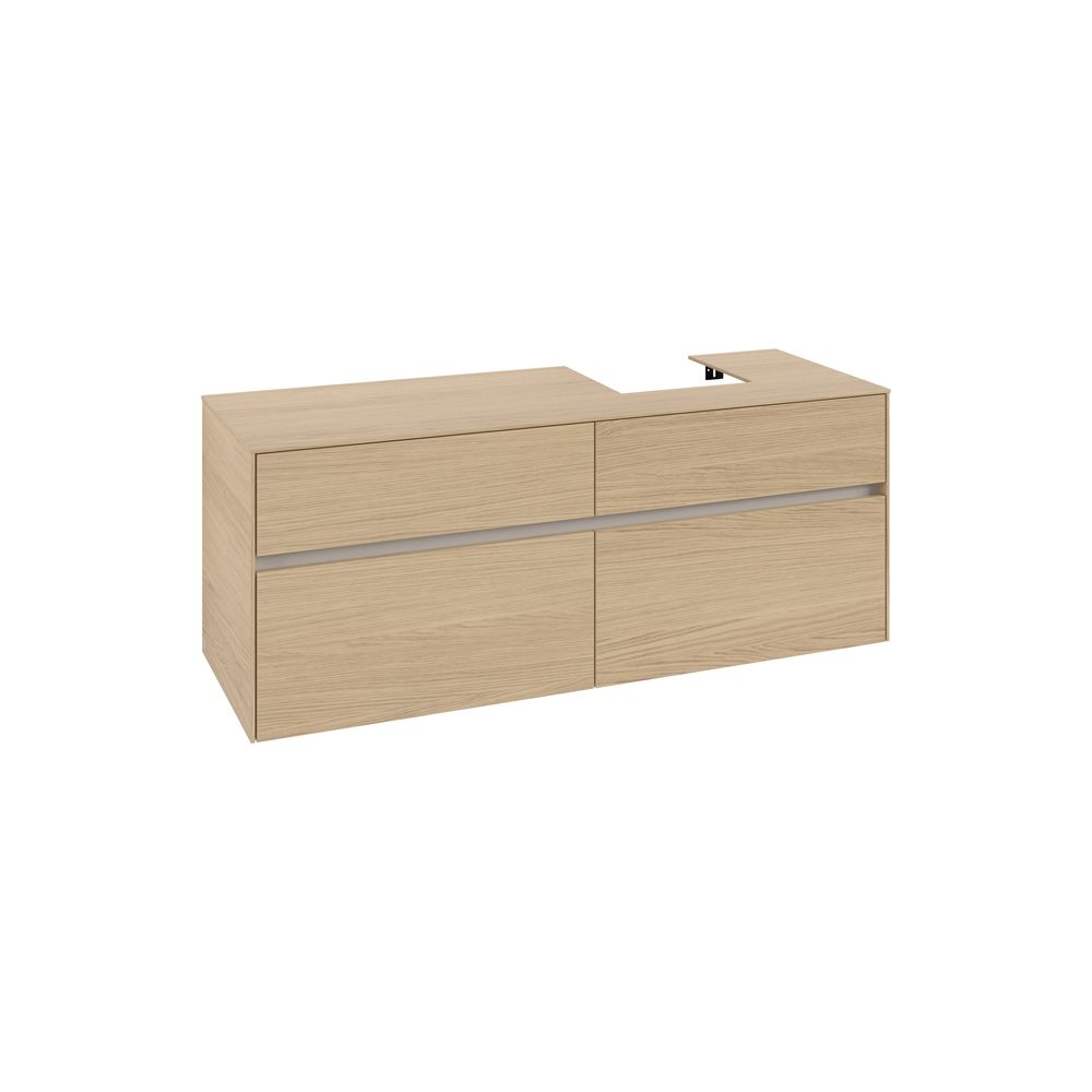 Villeroy & Boch Waschtischunterschrank Collaro C10200 1400x548x500mm Nordic Oak... VILLEROY-C10200VJ 4065467212997 (Abb. 1)