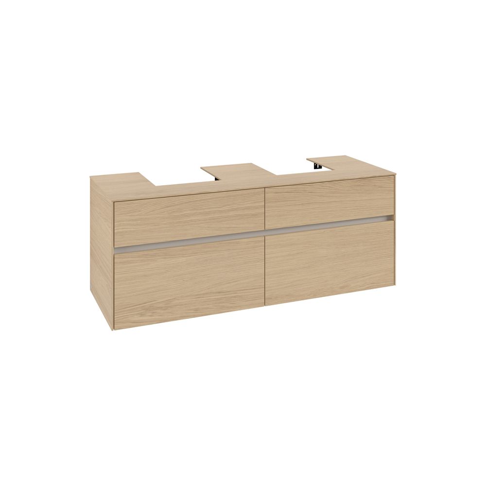 Villeroy & Boch Waschtischunterschrank Collaro C10300 1400x548x500mm Nordic Oak... VILLEROY-C10300VJ 4065467213109 (Abb. 1)