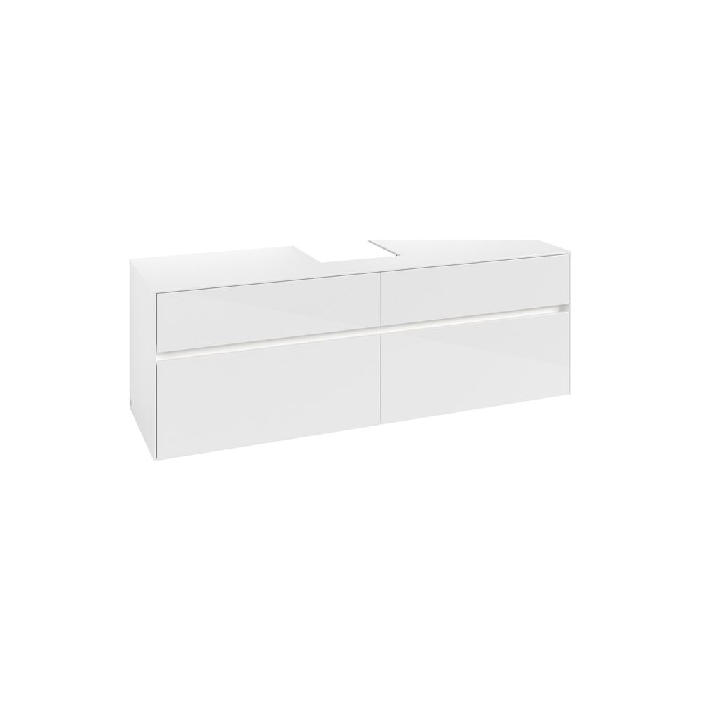 Villeroy & Boch Waschtischunterschrank Collaro C104B0 1600x548x500mm mit Beleuchtung... VILLEROY-C104B0DH 4065467218074 (Abb. 1)