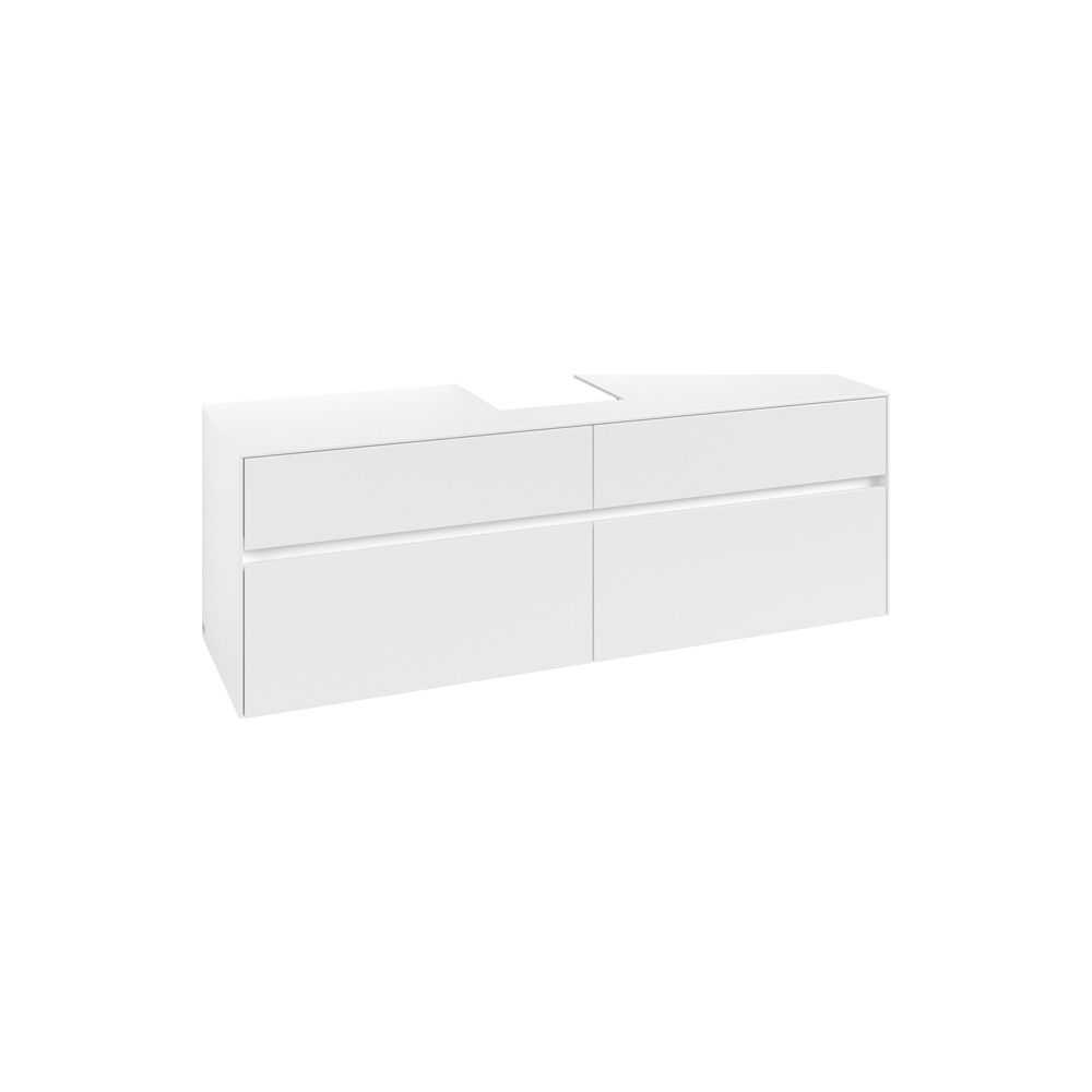 Villeroy & Boch Waschtischunterschrank Collaro C104B0 1600x548x500mm mit Beleuchtung... VILLEROY-C104B0MS 4065467218104 (Abb. 1)