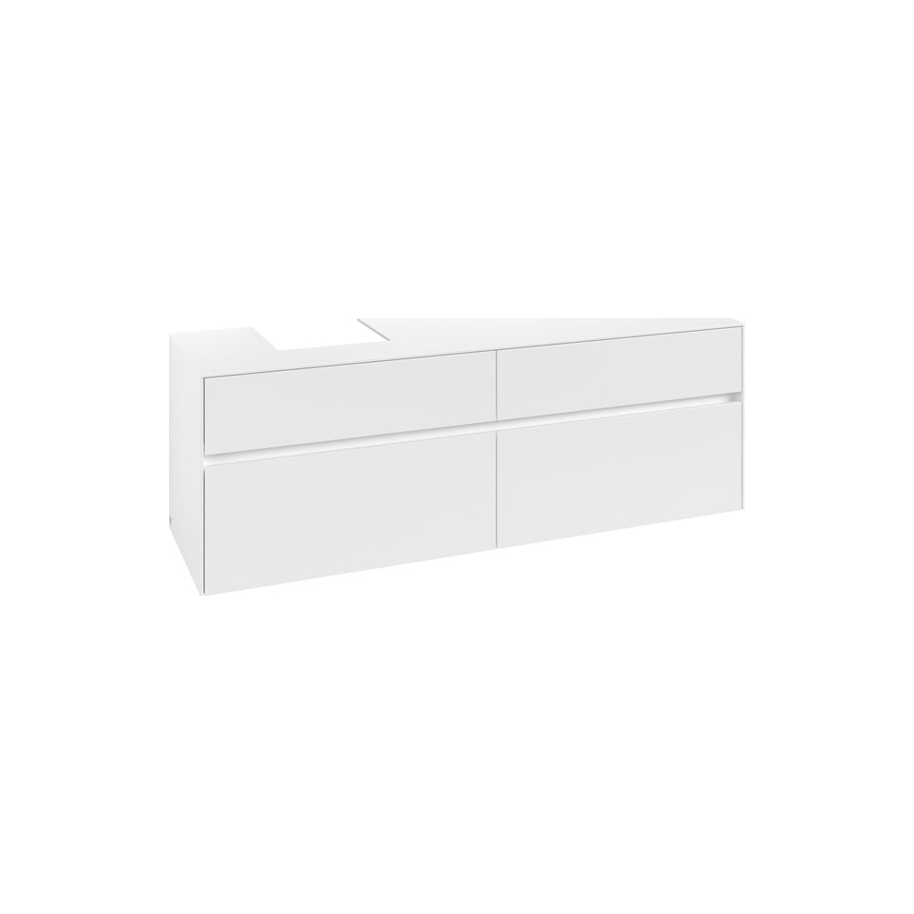 Villeroy & Boch Waschtischunterschrank Collaro C10500 1600x548x500mm White Matt... VILLEROY-C10500MS 4065467213260 (Abb. 1)