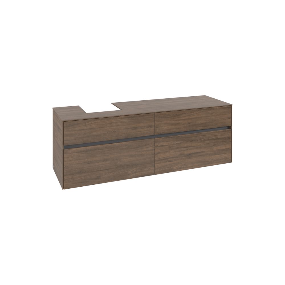 Villeroy & Boch Waschtischunterschrank Collaro C10500 1600x548x500mm Arizona Oak... VILLEROY-C10500VH 4065467213314 (Abb. 1)