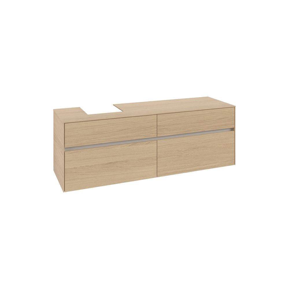 Villeroy & Boch Waschtischunterschrank Collaro C10500 1600x548x500mm Nordic Oak... VILLEROY-C10500VJ 4065467213321 (Abb. 1)