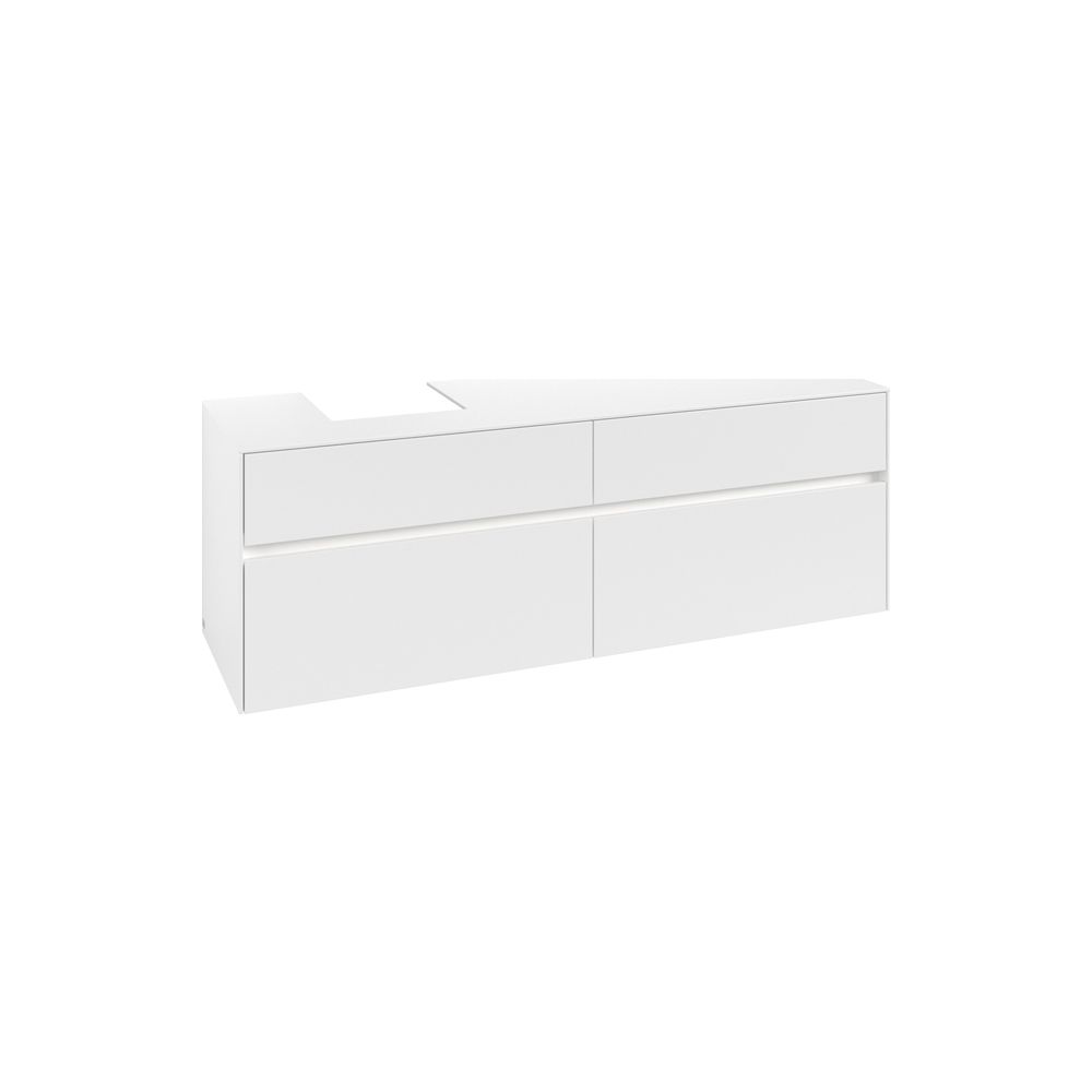 Villeroy & Boch Waschtischunterschrank Collaro C105B0 1600x548x500mm mit Beleuchtung... VILLEROY-C105B0MS 4065467218210 (Abb. 1)