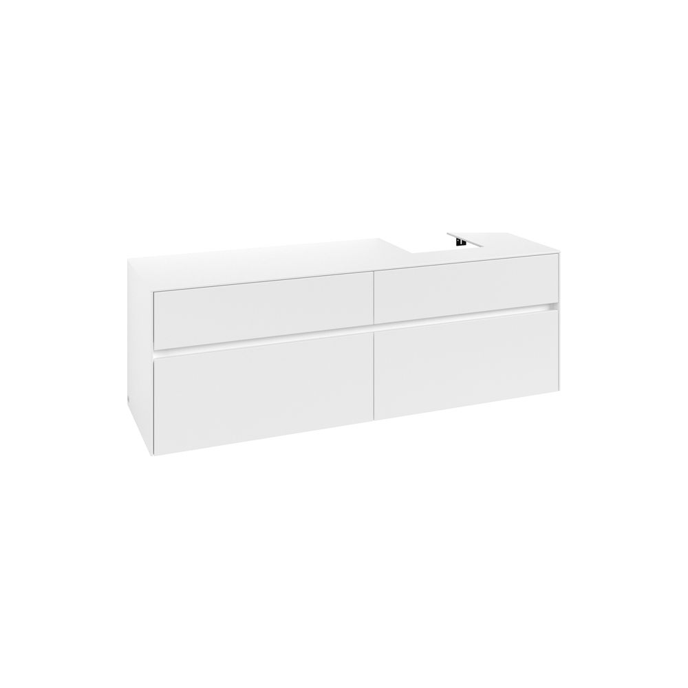 Villeroy & Boch Waschtischunterschrank Collaro C10600 1600x548x500mm White Matt... VILLEROY-C10600MS 4065467213376 (Abb. 1)