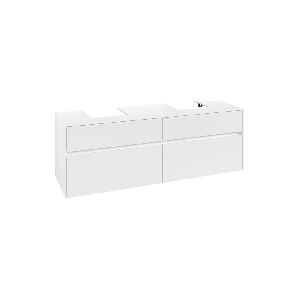 Villeroy & Boch Waschtischunterschrank Collaro C10700 1600x548x500mm White Matt... VILLEROY-C10700MS 4065467213482 (Abb. 1)