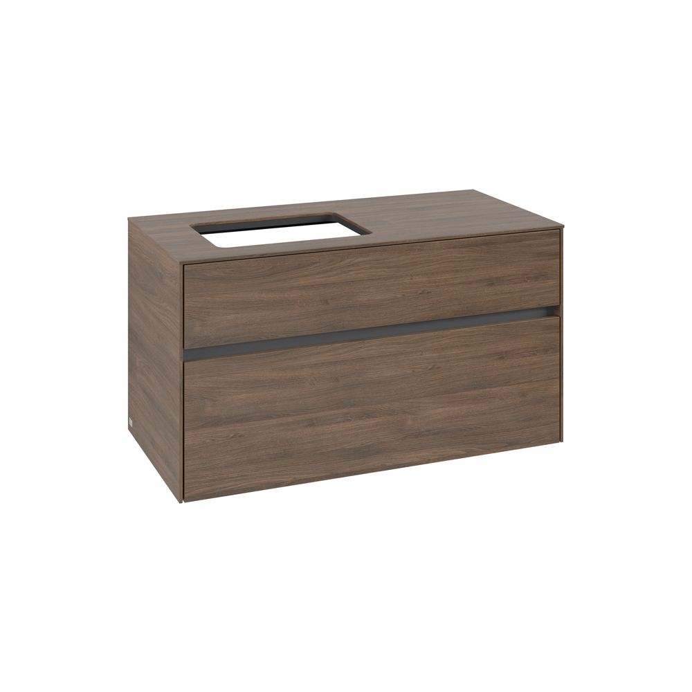 Villeroy & Boch Waschtischunterschrank Collaro C11000 1000x548x500mm Arizona Oak... VILLEROY-C11000VH 4065467215400 (Abb. 1)