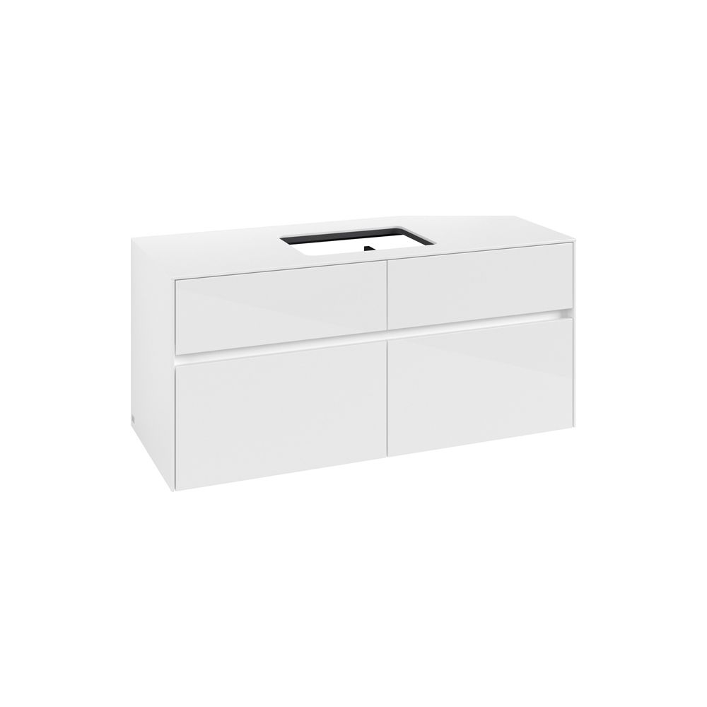 Villeroy & Boch Waschtischunterschrank Collaro C11200 1200x548x500mm Glossy White... VILLEROY-C11200DH 4065467215547 (Abb. 1)