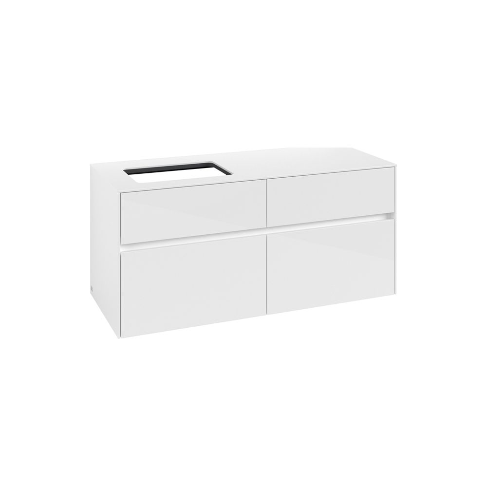 Villeroy & Boch Waschtischunterschrank Collaro C11300 1200x548x500mm Glossy White... VILLEROY-C11300DH 4065467215653 (Abb. 1)