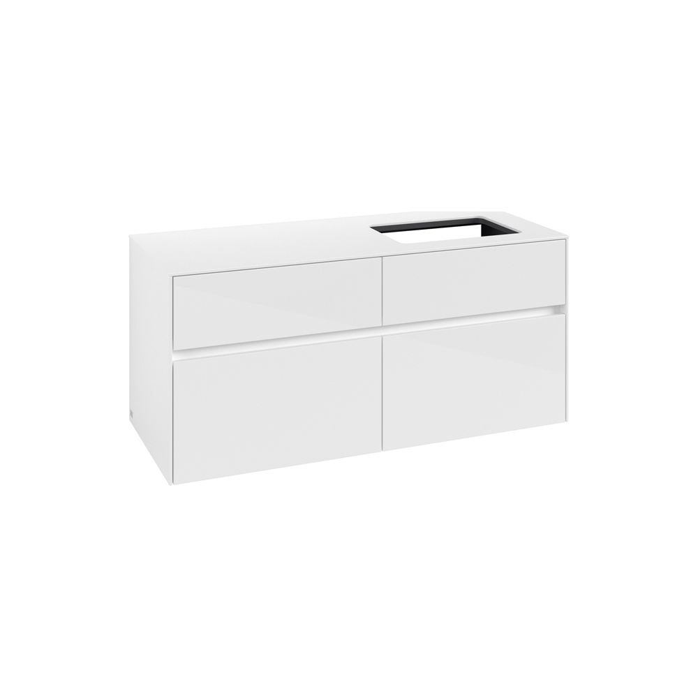 Villeroy & Boch Waschtischunterschrank Collaro C11400 1200x548x500mm Glossy White... VILLEROY-C11400DH 4065467215769 (Abb. 1)