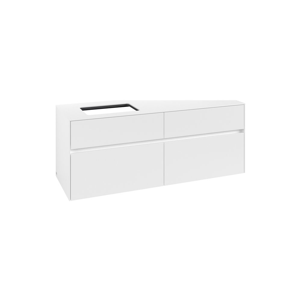 Villeroy & Boch Waschtischunterschrank Collaro C11700 1400x548x500mm White Matt... VILLEROY-C11700MS 4065467216124 (Abb. 1)