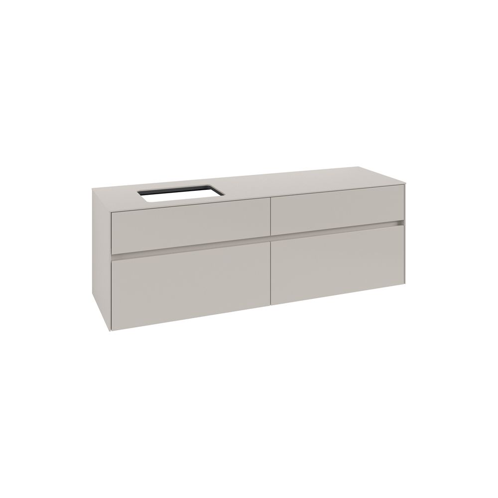 Villeroy & Boch Waschtischunterschrank Collaro C12100 1600x548x500mm Soft Grey... VILLEROY-C12100VK 4065467216636 (Abb. 1)