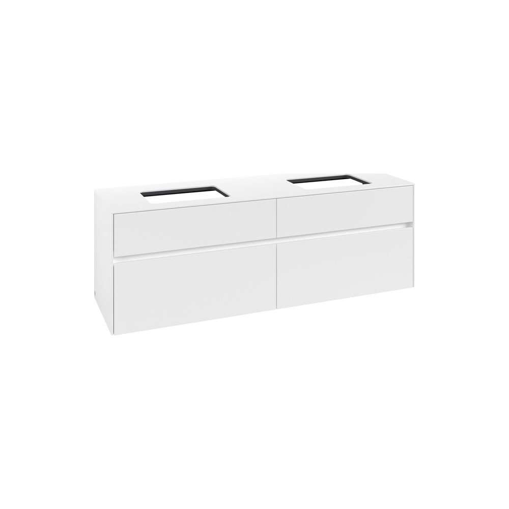 Villeroy & Boch Waschtischunterschrank Collaro C12300 1600x548x500mm White Matt... VILLEROY-C12300MS 4065467216780 (Abb. 1)