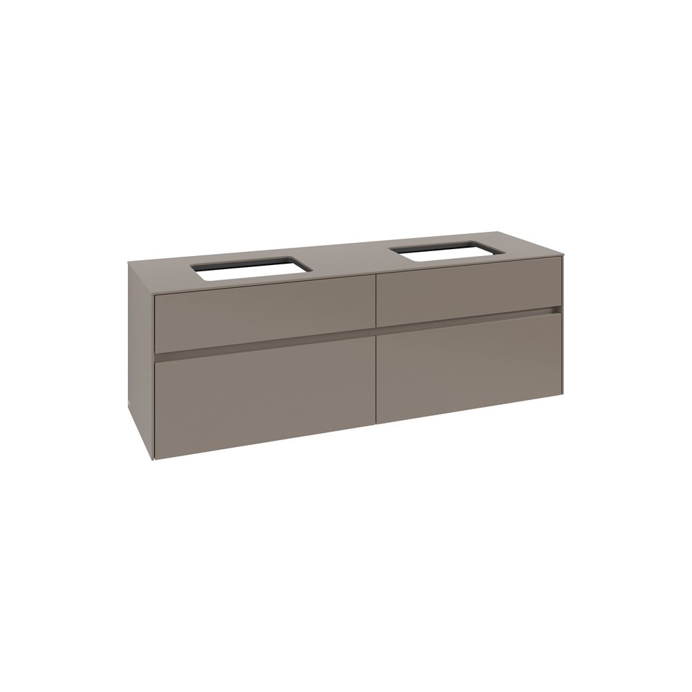 Villeroy & Boch Waschtischunterschrank Collaro C12300 1600x548x500mm Truffle Grey... VILLEROY-C12300VG 4065467216827 (Abb. 1)