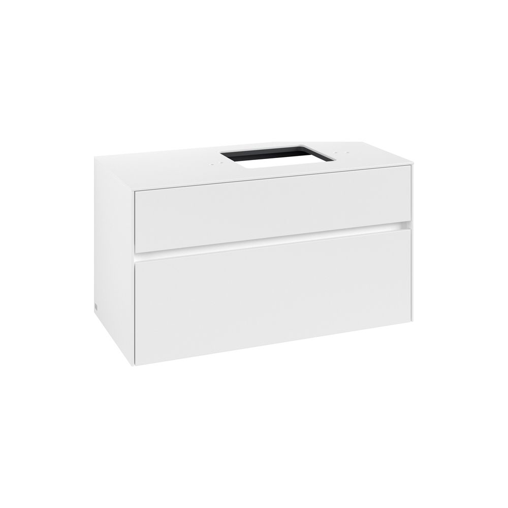 Villeroy & Boch Waschtischunterschrank Collaro C12700 1000x548x500mm White Matt... VILLEROY-C12700MS 4065467213925 (Abb. 1)