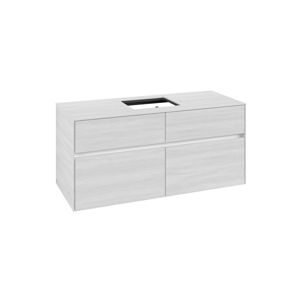 Villeroy & Boch Waschtischunterschrank Collaro C12800 1200x548x500mm White Wood... VILLEROY-C12800E8 4065467214014 (Abb. 1)