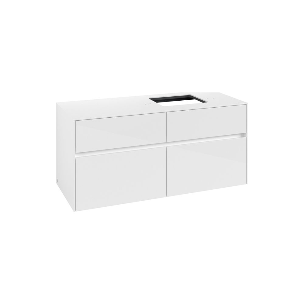 Villeroy & Boch Waschtischunterschrank Collaro C13000 1200x548x500mm Glossy White... VILLEROY-C13000DH 4065467214229 (Abb. 1)