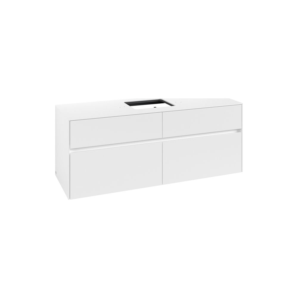 Villeroy & Boch Waschtischunterschrank Collaro C13100 1400x548x500mm White Matt... VILLEROY-C13100MS 4065467214366 (Abb. 1)