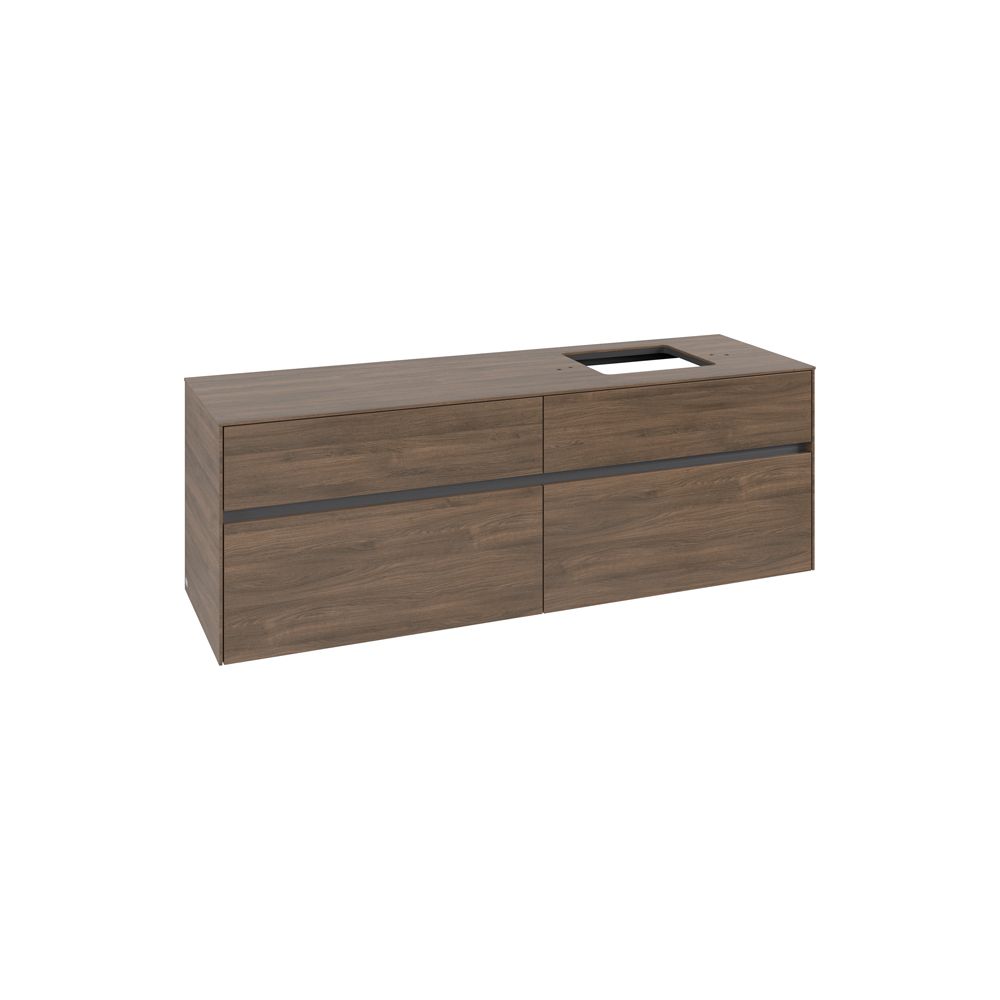 Villeroy & Boch Waschtischunterschrank Collaro C13600 1600x548x500mm Arizona Oak... VILLEROY-C13600VH 4065467214960 (Abb. 1)