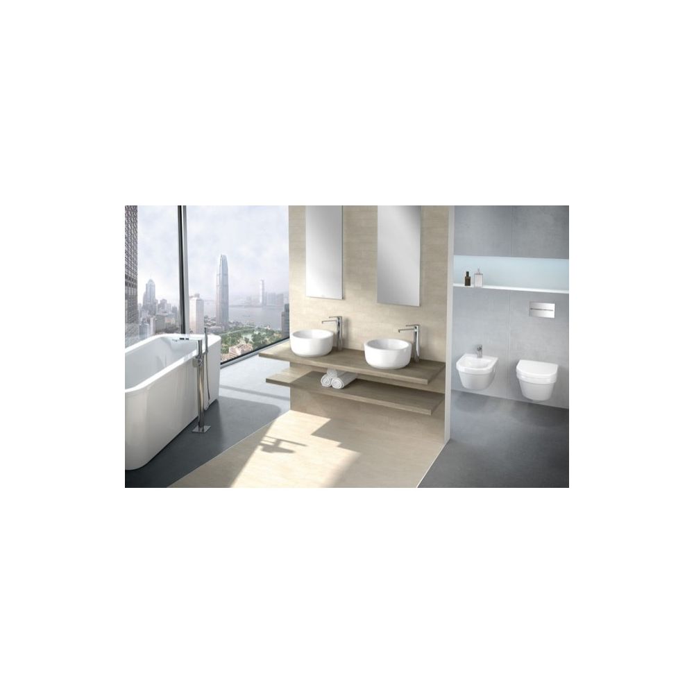 Villeroy & Boch Wand-Tiefspül-WC Architectura, Combi-Pack WC und WC-Sitz weiß ... VILLEROY-5684HR01 4051202242510 (Abb. 3)