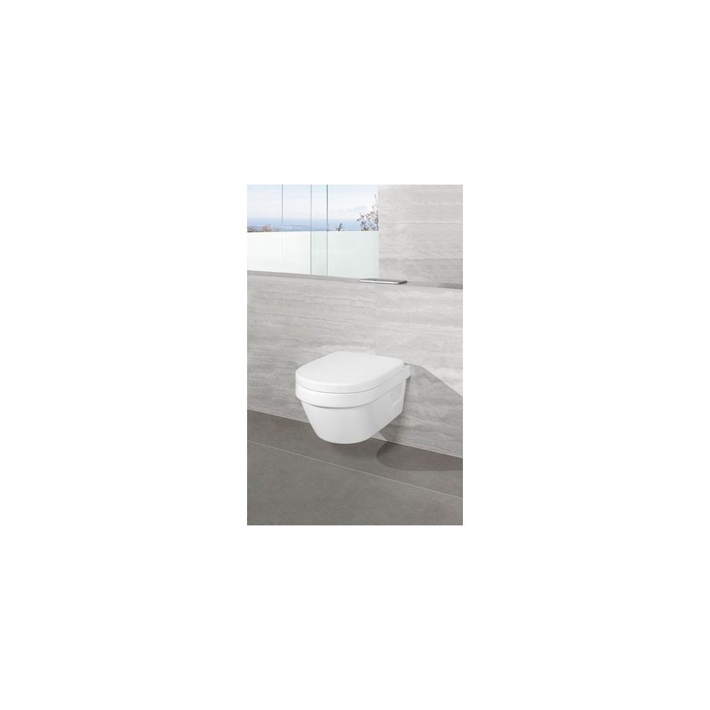 Villeroy & Boch WC-Sitz Compact Architectura 360x415x55mm Oval SoftClosing QuickRele... VILLEROY-9M66S201 4051202167974 (Abb. 2)