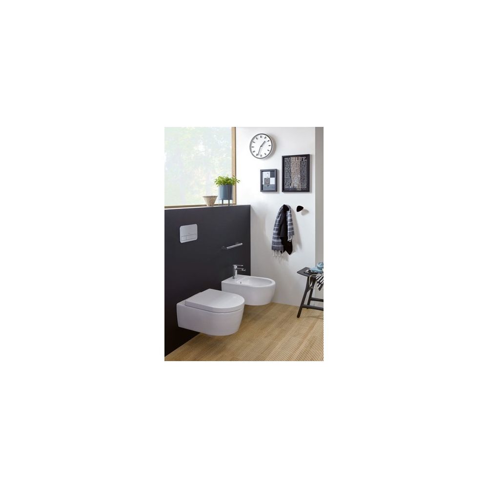 Villeroy & Boch Combi-Pack Avento HR Toilette & WC-Sitz 370x530x315mm Oval wandhänge... VILLEROY-5656HRR1 4051202472191 (Abb. 3)