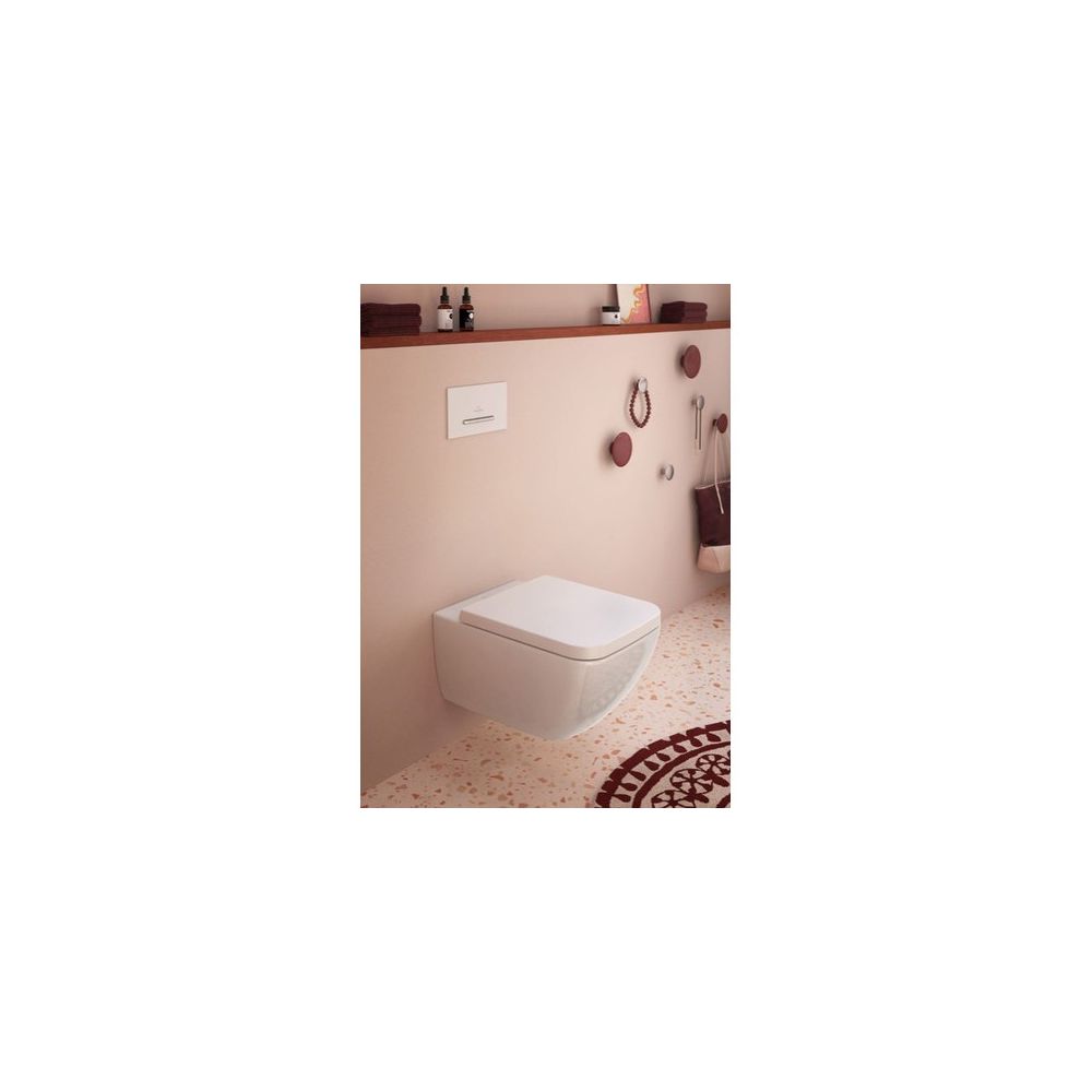 Villeroy & Boch WC-Sitz Venticello 377x455x41mm rechteckig SoftClosing QuickRelease,... VILLEROY-8M22S101 4051202728618 (Abb. 2)