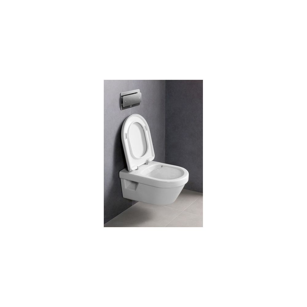 Villeroy & Boch Tiefspül-WC spülrandlos Architectura 370x530x325mm Oval wandhängend ... VILLEROY-5684R001 4051202162436 (Abb. 4)