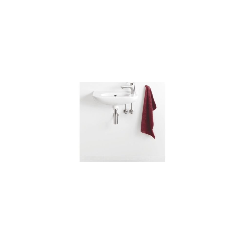 Villeroy & Boch Handwaschbecken Compact O.novo 500x250mm Oval mit Überlauf Weiß Alpi... VILLEROY-53615001 4051202030209 (Abb. 3)