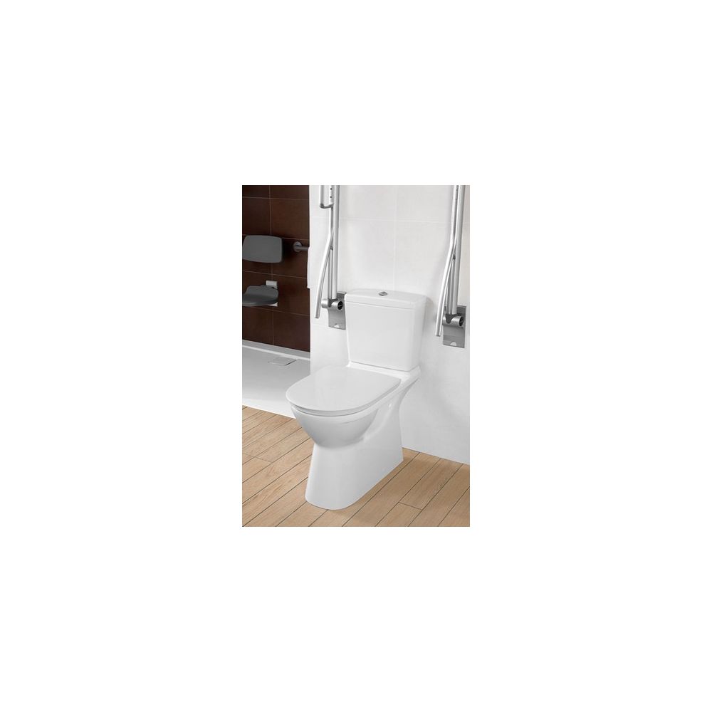 Villeroy & Boch Tiefspül-WC für Komb ViCare 360x680x460mm Oval bodenstehend Abgang w... VILLEROY-4620R001 4051202357252 (Abb. 3)