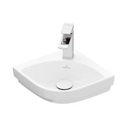 Villeroy & Boch Eck-Handwaschbecken Subway 3.0 320x320mm Viertelkreis 1 Hahnloch ohn... VILLEROY-437146R1 4062373816561 (Abb. 1)