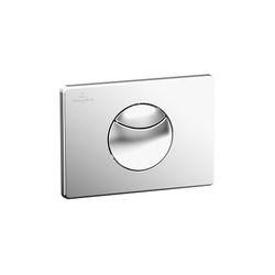 Villeroy & Boch WC-Betätigungsplatte ViConnect 169x64x223mm 2-Mengen-Spülung Chrom E... VILLEROY-92248569 4051202338237 (Abb. 1)