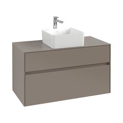 Villeroy & Boch Waschtischunterschrank Collaro C038 1000x548x500mm 2 Auszüge, Wascht... VILLEROY-C03800MS 4062373728789 (Abb. 1)