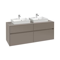 Villeroy & Boch Waschtischunterschrank Collaro 1400x548x500mm 4 Auszüge, für 2 Wasch... VILLEROY-C07600VG 4065467190431 (Abb. 1)