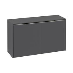 Villeroy & Boch Sideboard Subway 3.0 00 728x423x240mm 2 Türen, Volcano Black... VILLEROY-C60000VL 4062373845585 (Abb. 1)