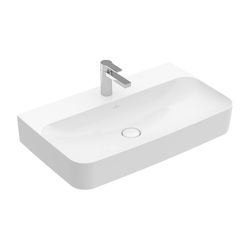 Villeroy & Boch Waschbecken Finion 800x470mm Rechteck 1 Hahnloch ohne Überlauf Weiß ... VILLEROY-416881R1 4051202556914 (Abb. 1)