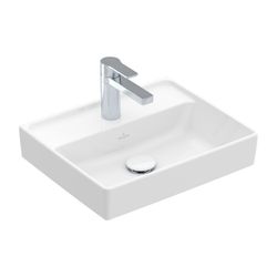 Villeroy & Boch Handwaschbecken Collaro 450x370mm Rechteck 1 Hahnloch ohne Überlauf ... VILLEROY-43344601 4051202917999 (Abb. 1)