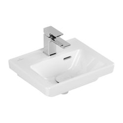 Villeroy & Boch Handwaschbecken Subway 3.0 370x305mm Rechteck 1 Hahnloch mit Überlau... VILLEROY-43703701 4062373850596 (Abb. 1)