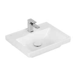 Villeroy & Boch Handwaschbecken Subway 3.0 51 500x400mm rechteckig 1 Hahnloch ohne Ü... VILLEROY-437051RW 4062373816400 (Abb. 1)