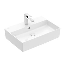 Villeroy & Boch Aufsatzwaschtisch Memento 2.0 600x420mm rechteckig 1 Hahnloch mit Üb... VILLEROY-4A0760R1 4051202567316 (Abb. 1)