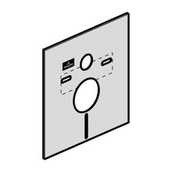 Villeroy & Boch ViProtect Schallschutz Set 4x490x425mm... VILLEROY-92228700 4051202129132 (Abb. 1)