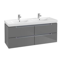 Villeroy & Boch Waschtischunterschrank Subway 2.0 A6990 1287x520x449mm 4 Auszüge, Wa... VILLEROY-A69900FP 4047289978237 (Abb. 1)