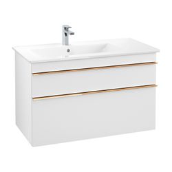 Villeroy & Boch Waschtischunterschrank Venticello 953x590x502mm 2 Auszüge, White Mat... VILLEROY-A92705MS 4051202369538 (Abb. 1)